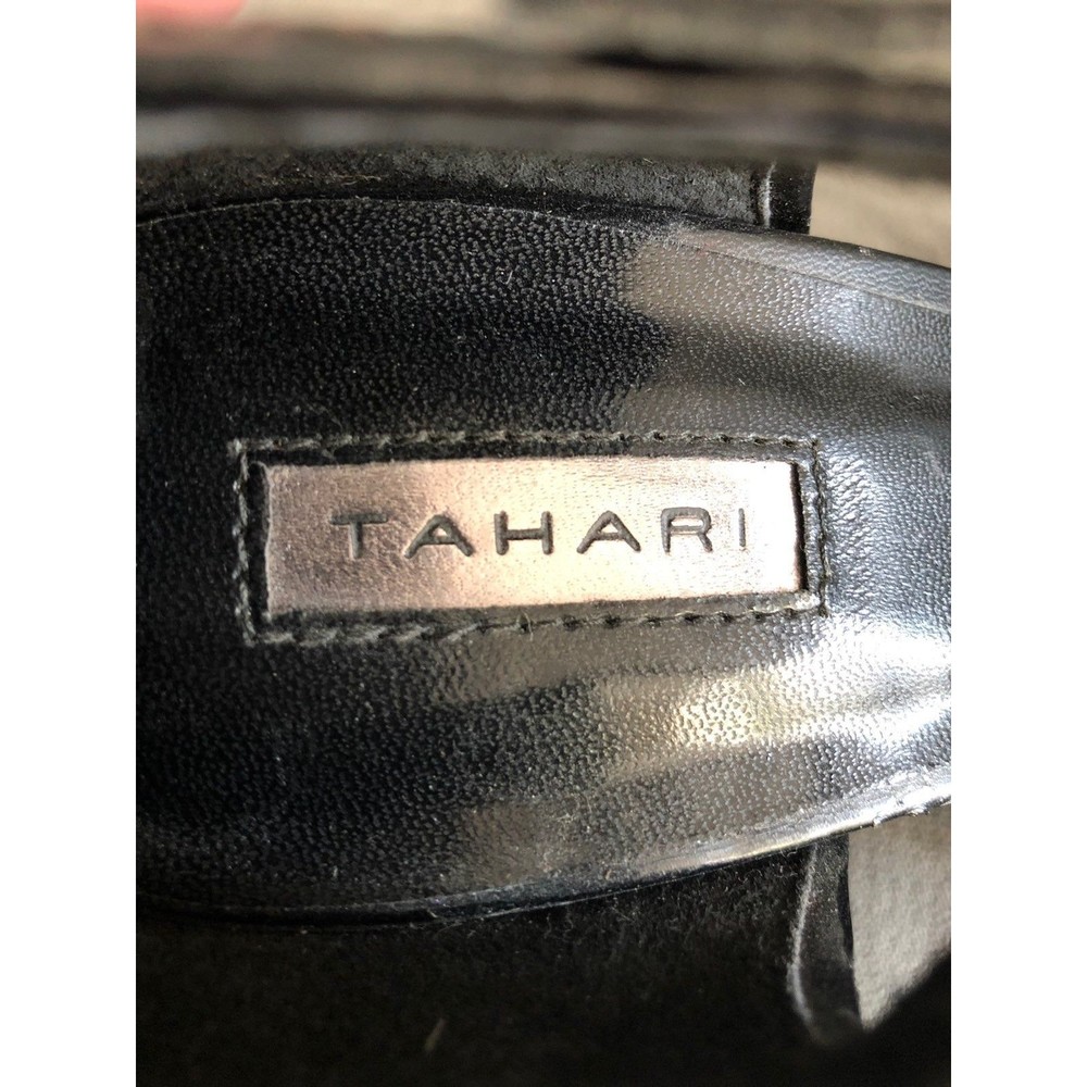 New Tahari Open Toed Sandals Snake Print 9.5‎ - Picture 5 of 6